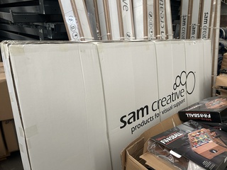 2x Pinboard Pro Grey 120×240 cm Sam Creative, PBPSG120240